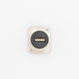 HF-USB2.0S BOTTOM SIDE PANEL MOUNT CONNECTOR